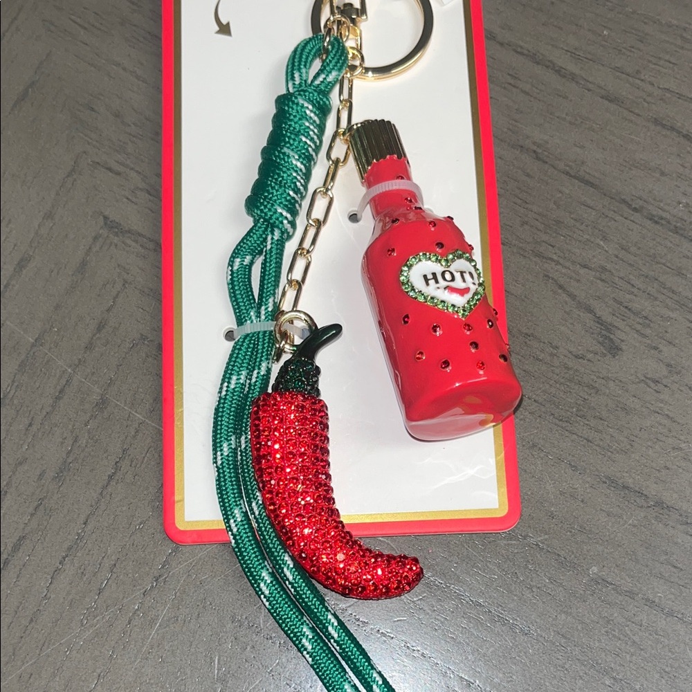 Red and Green Spicy Bagcharm/Keychain